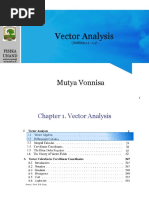 Chapter 1. Vector Analysis