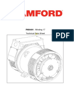 PM044H - Winding 17: Technical Data Sheet