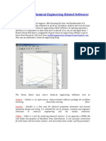 Open Source Chemical Engineering Related Softwares