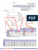 Cast Steel Y-Strainer - Ansi Class 300: YS-2-B.REV.A