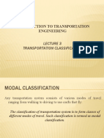 Introduction To Transportation Engineering