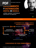 Lanzamientos Musicales y Distribución Digital de Música