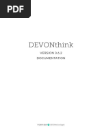 DEVONthink Manual