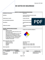 MSDS Batería UPS