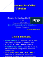 Api Standards For Coiled Tubulars