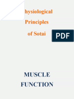 Physiological Principles of Sotai