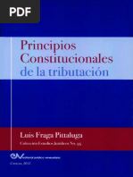 Principios Constitucionales de La Tributacion