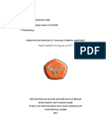 Laporan Kasus Peritonitis Difuse Ec Trauma Tumpul Abdomen