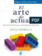 El Arte de Actuar - Rolf Dobelli