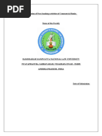 Regulation of para Banking Activities of Commercial Banks