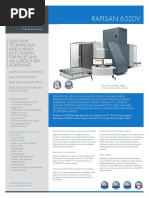 Rapiscan 632DV Datasheet