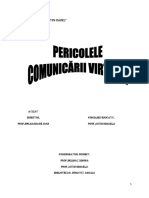 Pericolele Comunicarii Virtuale