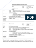 The Correct Writing of A Lesson Plan - Year 6 RPH