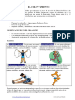 Ficha El Calentamiento