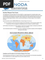 Nuclear-Weapon-Free Zones - UNODA