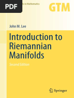 Introduction To Riemannian Manifolds