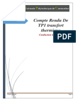 TP TRANSFERT Conduction