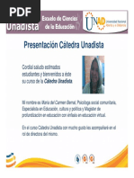 Presentación Catedra Unadista