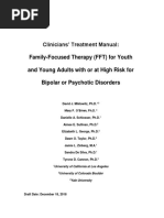 Clinicians Treatment Manual. Family Focused Treatment