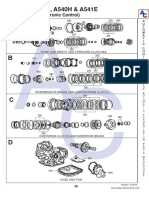 TOYOTA A540E, A540H & A541E: 4 SPEED FWD (Electronic Control)