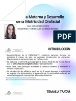 Lactancia Materna y Desarrollo de La Motricidad Orofacial Completa - Compressed