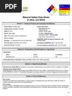 DL Malic Acid SDS