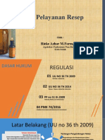 Pelayanan Resep Tugas Apoteker