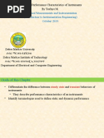 Electrical Measurements and Instrumentation (Introduction To Instrumentation Engineering) October 2019