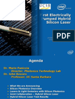 First Electrically Pumped Hybrid Silicon Laser