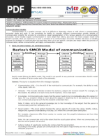 Learning Activity Sheet (Las) : Senior High School