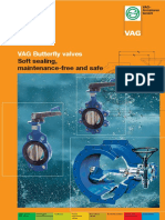 VAG Butterfly Valves Soft Sealing, Maintenance-Free and Safe