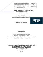 Cartilla Comunicacion Oral y Escrita