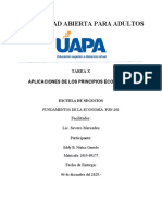 Tarea 10 Aplicaciones de Los Principios Económicos