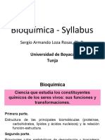 Silabus de Bioquimica