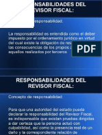 Responsabilidades Del Revisor Fiscal