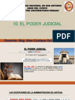 Balota 10 Poder Judicial