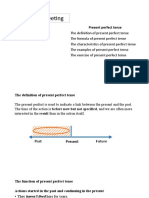 9 Present Perfect Tense