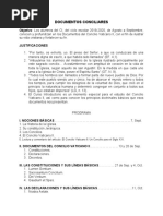 Documentos Conciliares