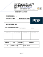 Winstar Display Co., LTD: Specification