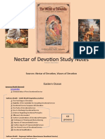 Nectar of Devotion Study Notes