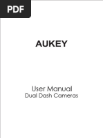 User Manual: Dual Dash Cameras