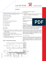 Fosroc Conbextra HF PLUS: Non-Shrink, High Strength, Highly Fluid Cementitious Precision Grout