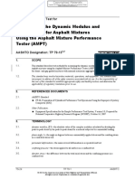 Determining The Dynamic Modulus and Flow Number For Asphalt Mixtures Using The Asphalt Mixture Performance Tester (AMPT)