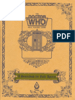 Doctor Who A Sourcebook For Field Agents