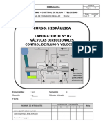 L11 - Válvulas Direccionales - Control de Flujo y Velocidad Grupo6