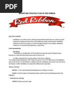 Red Ribbon Marketing Plan Final