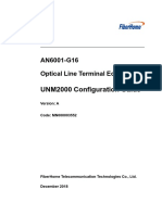 AN6001-G16 Optical Line Terminal Equipment UNM2000 Configuration Guide (Version A)