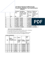 Trimurti Solar System Power Price List