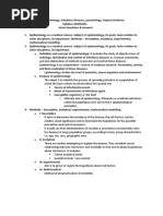 Epidemiology Exam Questions and Answers