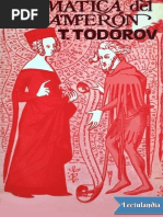 Gramatica Del Decameron - Tzvetan Todorov